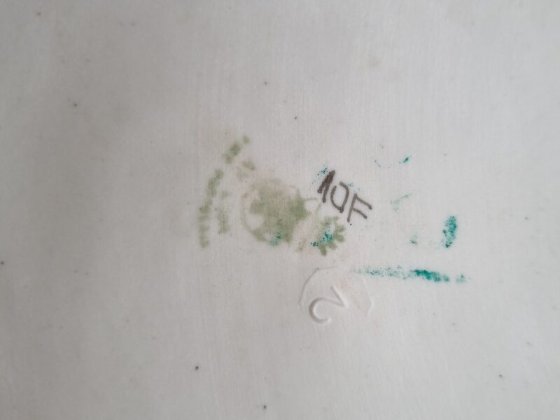 Hrabianka z&nbsp;wachlarzem | duża figura porcelanowa | figura.005 - zdjęcie 2