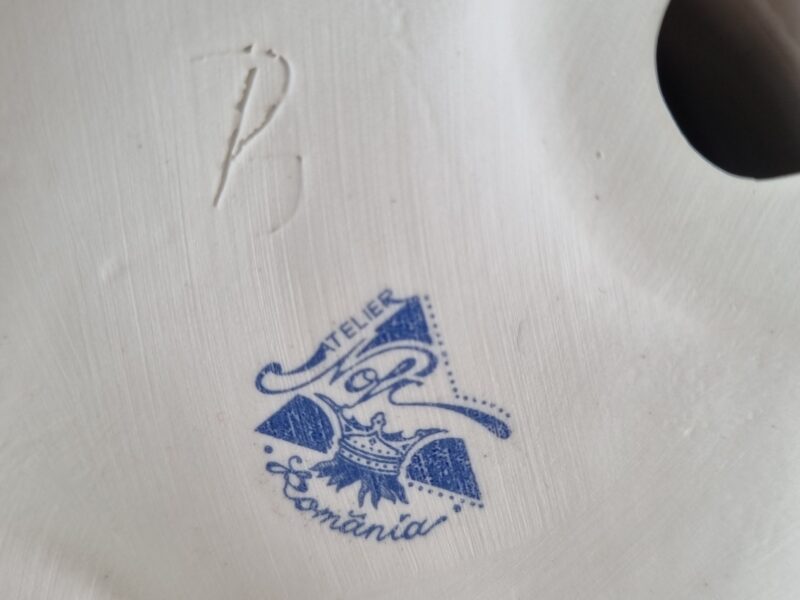 Roztańczona panienka w&nbsp;pięknej sukni | duża figura porcelanowa | figura.013 - zdjęcie 3